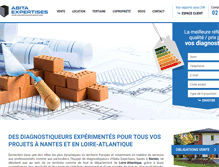 Tablet Screenshot of abita-expertises.fr